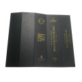 Custom Printing Foldable Gift Box with Gold Hot Stamping